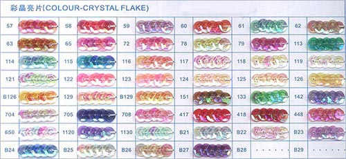 Colour-crystal Flake